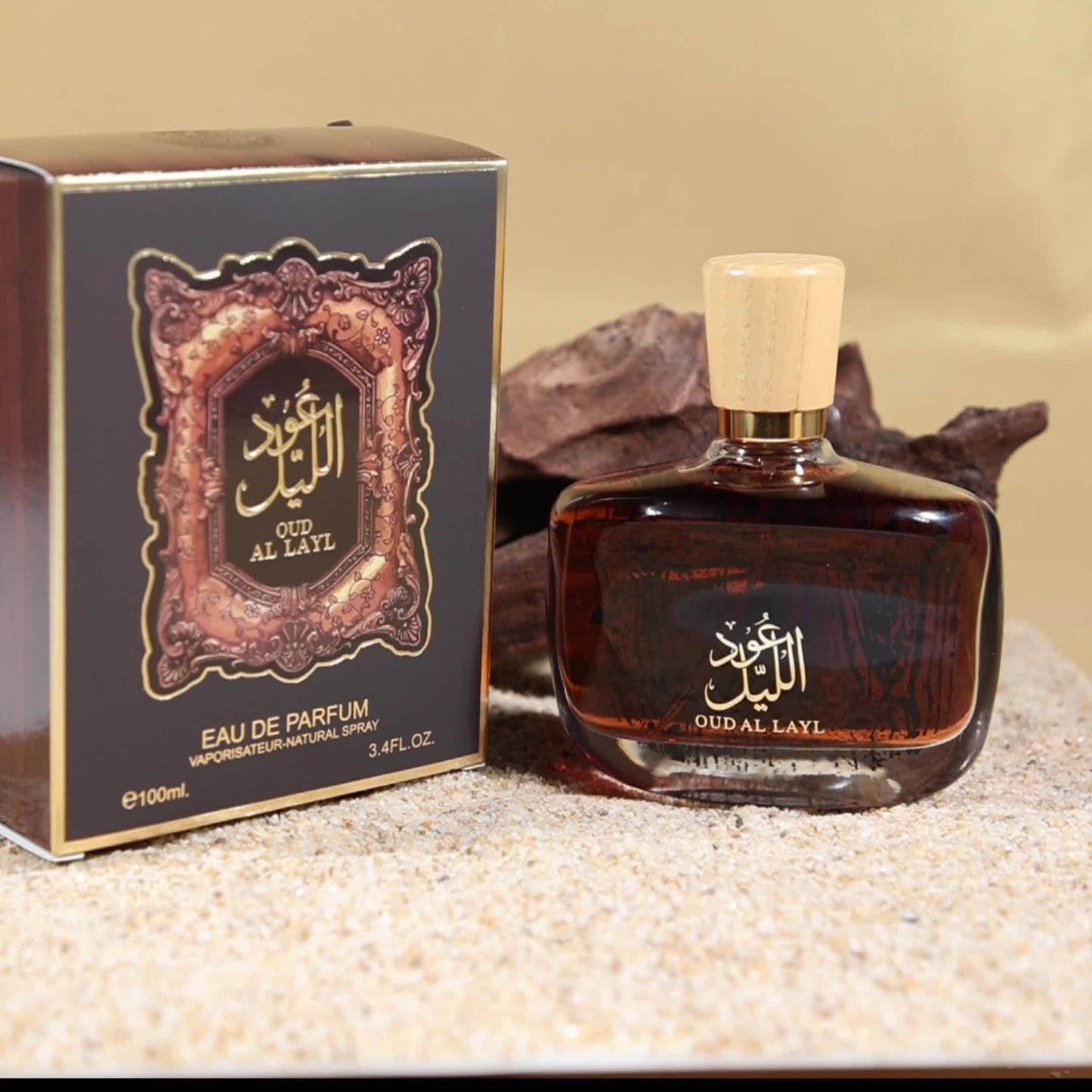 Dubai Flower Women'S Fragrance 3.4Oz - Features Musk, Jasmine, And Warm Amber Notes - Comes in an Elegant Gift Box - Decorated with Classic Arabic Golden Floral Designs - Perfect for Daily Use by Women - A Great Option for Th