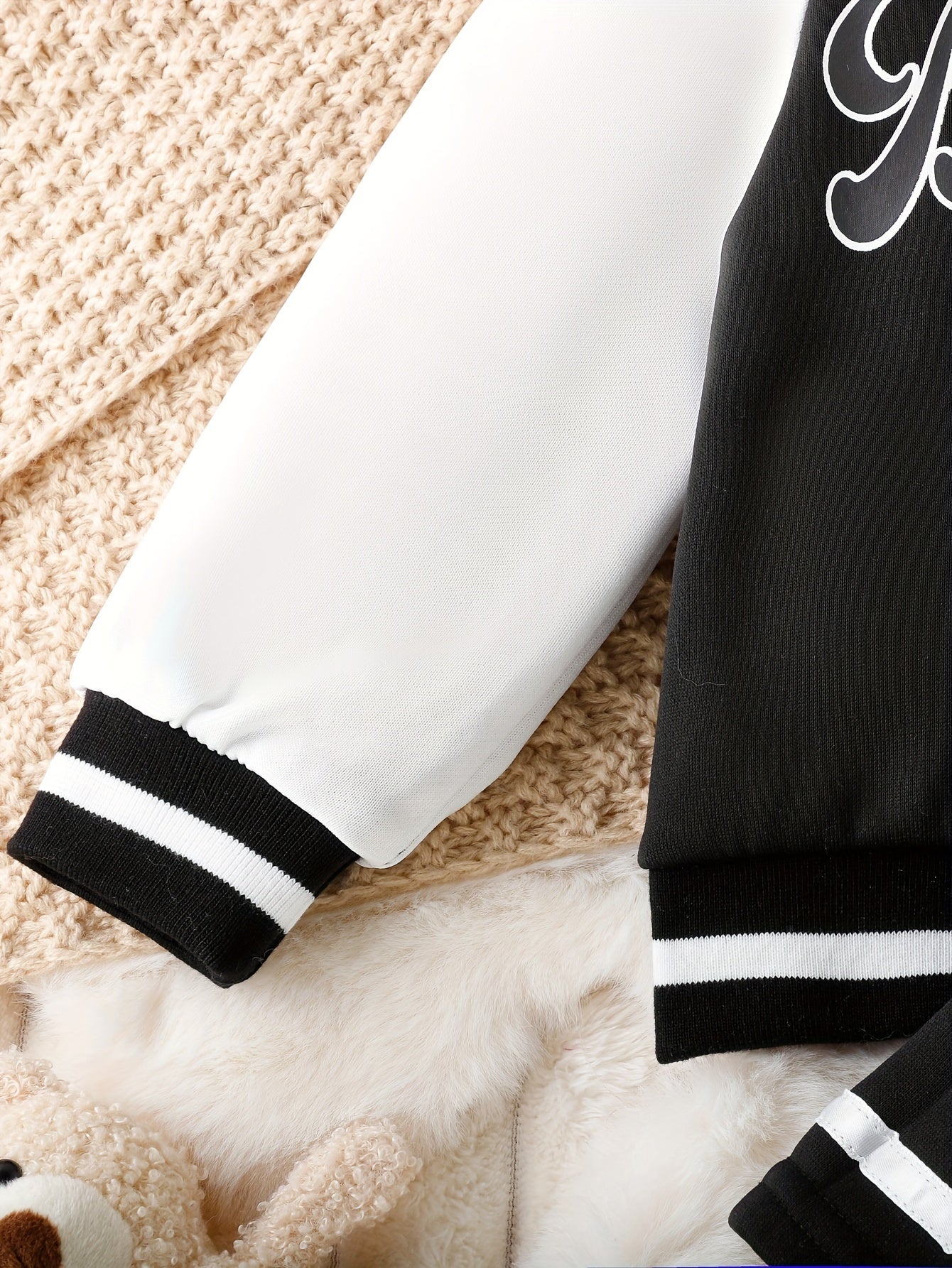 Preppy Style Girls 2pcs BABY GIRL Print Baseball Jacket + Pleated Skirt Outdoor Set For Party Sports Gift