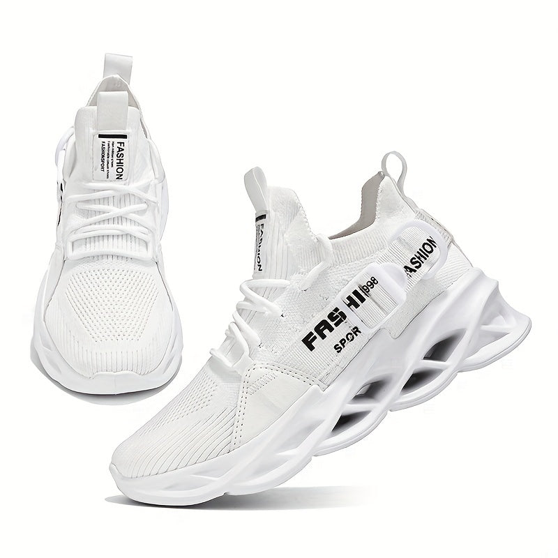 Women's Breathable High Impact Sneakers with Blade Type Lace Up and Thick Sole Koningsdag/King's Day