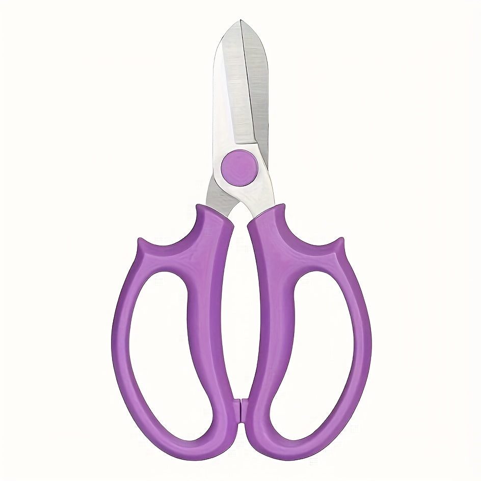 SUMYOUNG Professional Pruning Shears, Ambidextrous Comfort Grip Handles, Classic Style, Stainless Steel Blades, Manual Garden Scissors for Flower Arranging, Gardening Trimming, Plant Pruning, Fruit Picking