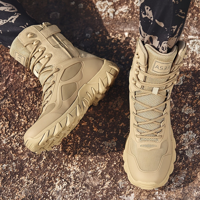 High-Top Jungle Combat Boots Cross-Border Delta Hiking Shoes Camping Desert Boots Men's Boots