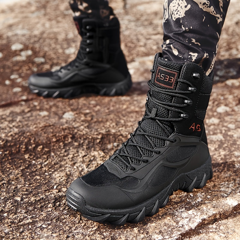 High-Top Jungle Combat Boots Cross-Border Delta Hiking Shoes Camping Desert Boots Men's Boots