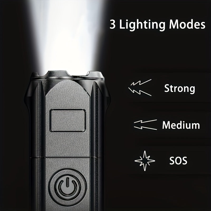 IPX4 Water Resistant, APOLLOFIRE Flashlight with Zoom & Focusable Beam - Portable, - Zooming Torch Suitable for Camping, Emergencies, Use - Compact & Powerful Flashlight