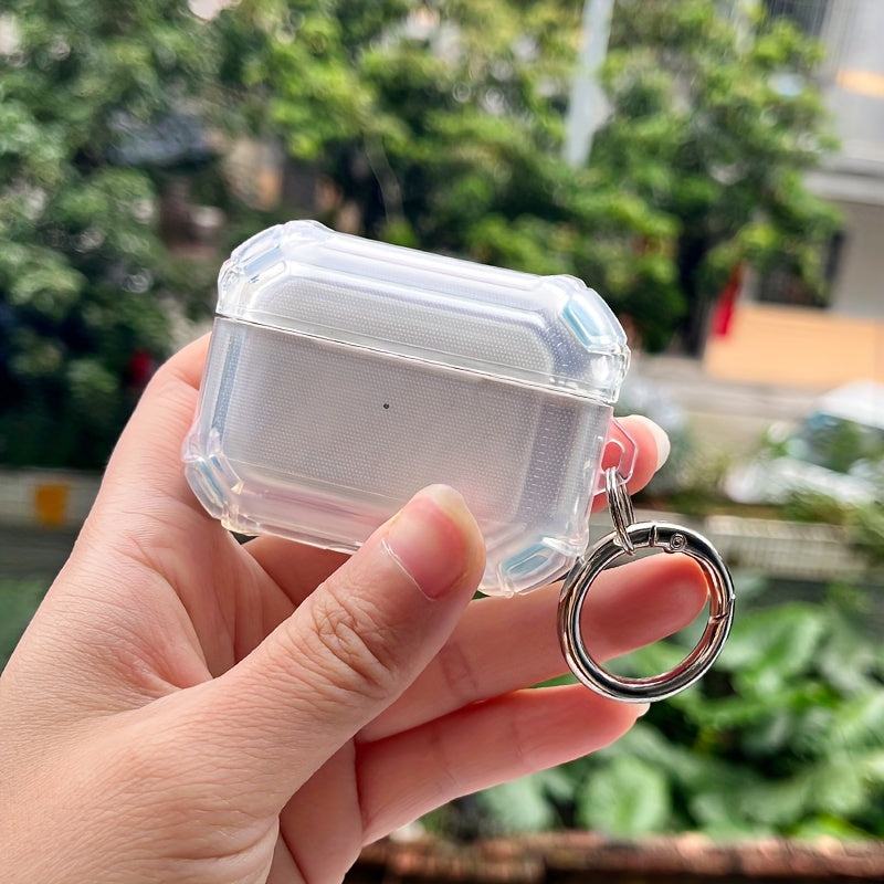 Shockproof Protective Case For Airpods Pro3: Get Maximum Audio Clarity With Creative Clear TPU Earbuds
