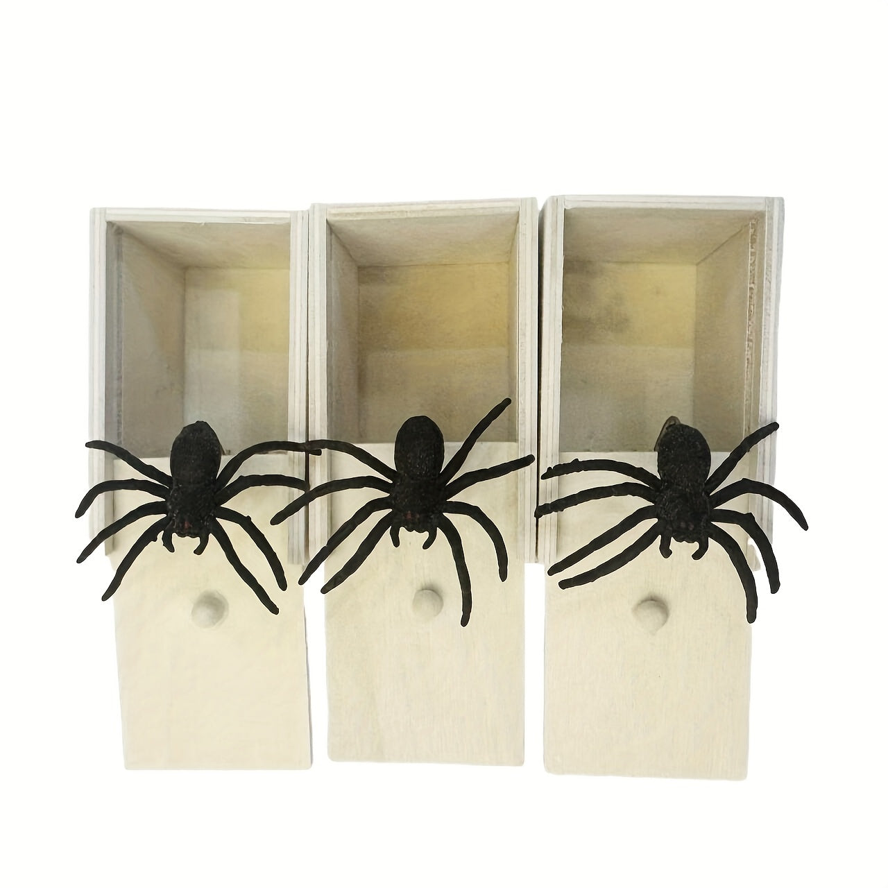 Original Spider Prank Box, Fun Toy Box, Hilarious Christmas Halloween Surprise Gift and Practical Joke Kit - Amaze Your Family and Friends with This Creative Handmade Funny Fake Spider Box!