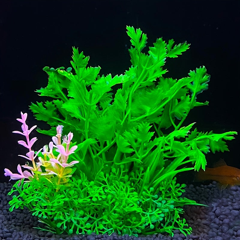 Brighten Up Your Aquarium With Artificial Plants - Fish Tank Plants, Plastic Artificial Plant, And Fish Hides Aquatic Plants