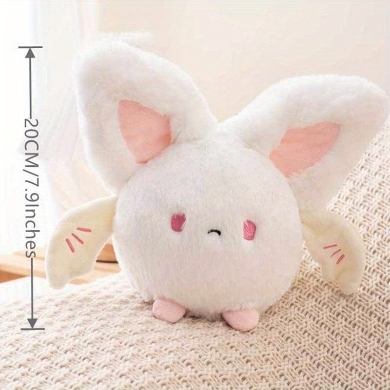 [20CM Kawaii Fat Bat] Kawaii 20CM/7.9 Inches Fat Bat Plush Doll | Cute Flying Bat Plush Toy Soft Stuffed Animals Plush Lovely Birthday Gift For Girls Boys Halloween Gifts Holiday Gift