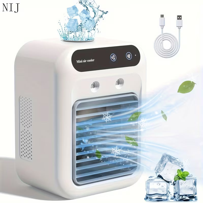 Portable Personal Cooling Fan, USB Powered, Lightweight Desk Fan