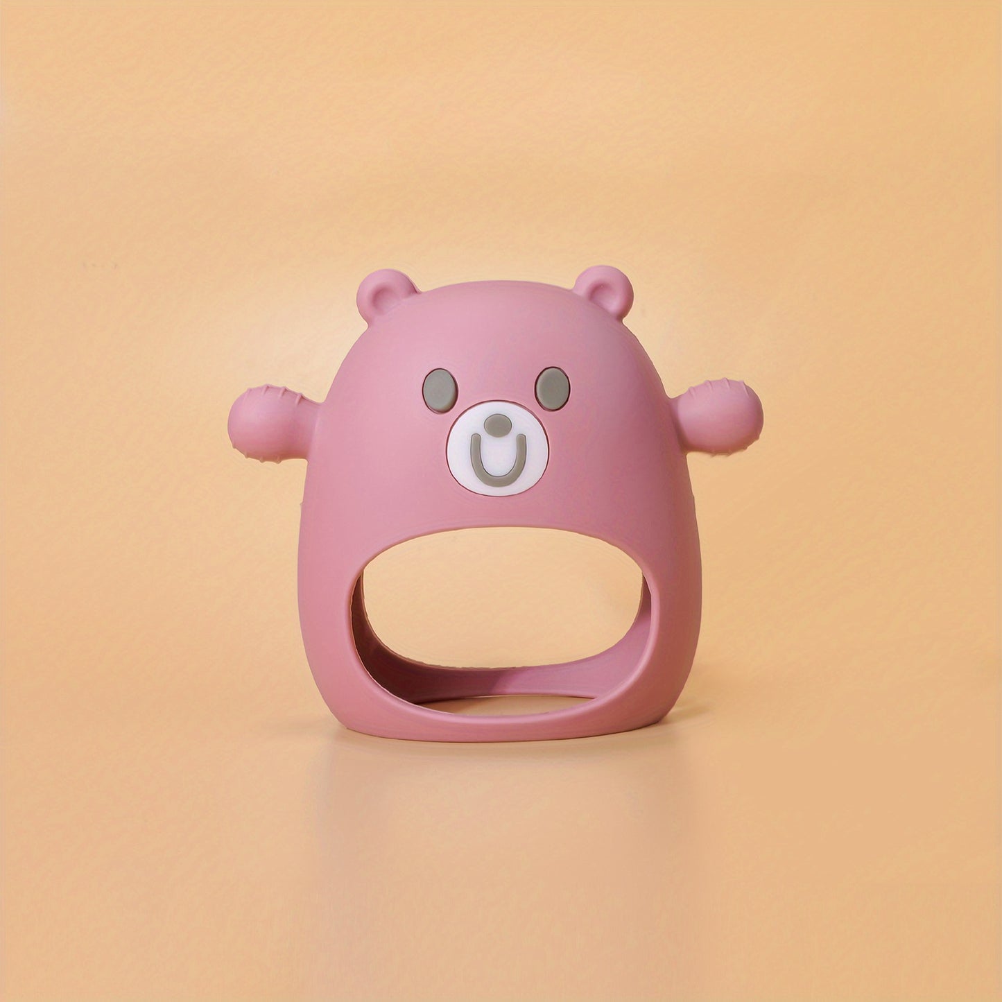 The Perfect Teething Toy For Babies 6M+ - TYRY.HU Silicone Anti-Drop Teether Pacifier With Soft Hands For Sucking & Breastfeeding, Christmas, Halloween, Thanksgiving Day Gift