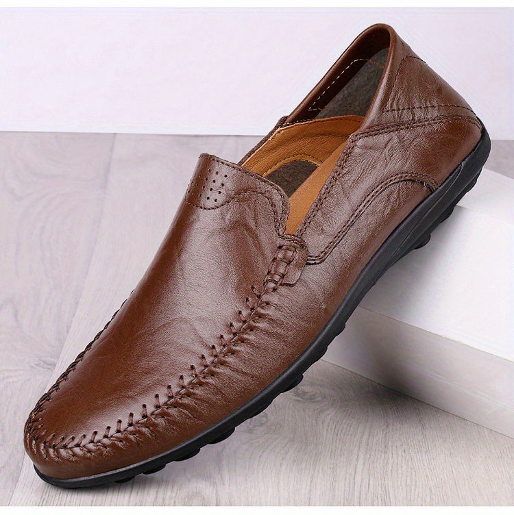 Men's Business Casual Shoes Comfortable Breathable Stitched