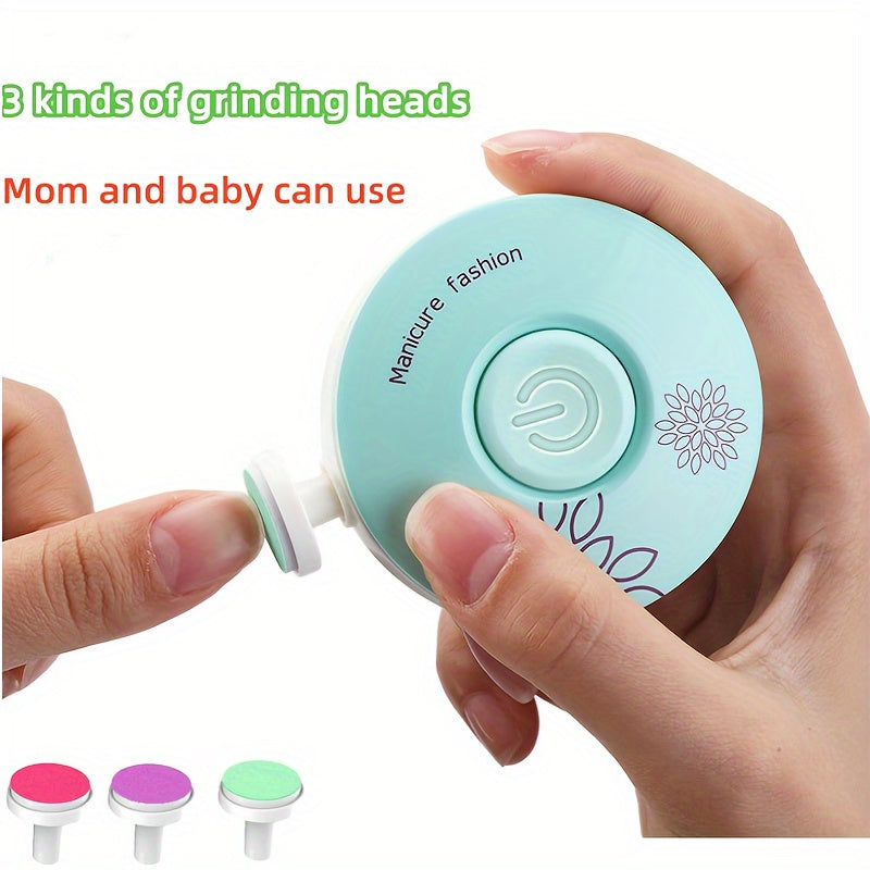 1pc Electric Baby Manicure Device, Children's Manicure Device, Baby Manicure Scissors, Baby Sanitary Supplies Set, Christmas, Halloween, Thanksgiving Day Gift