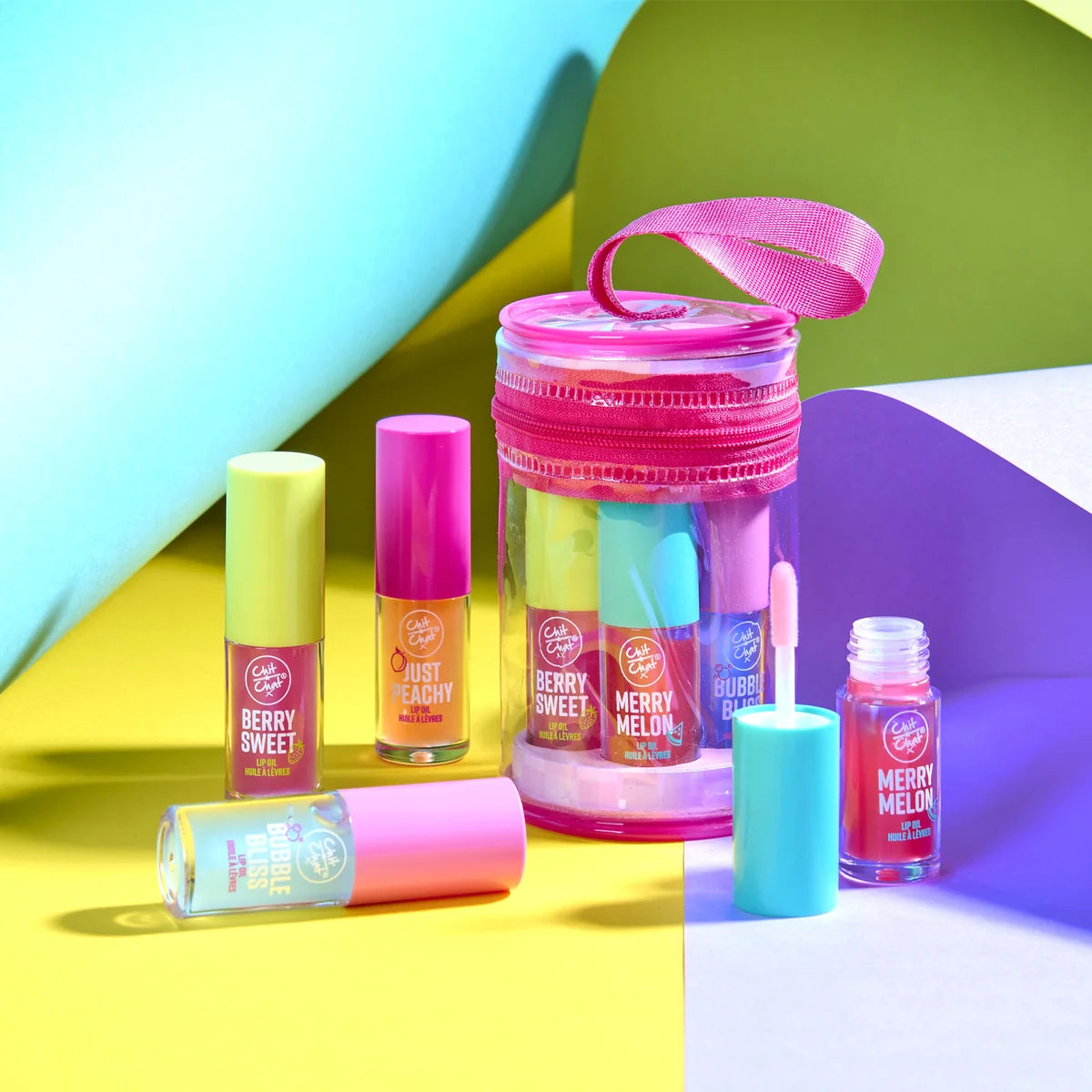 Chit Chat Jelly Lips 4pcs Lip Oil Gift Set