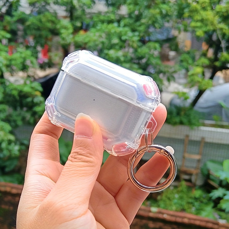 Shockproof Protective Case For Airpods Pro3: Get Maximum Audio Clarity With Creative Clear TPU Earbuds