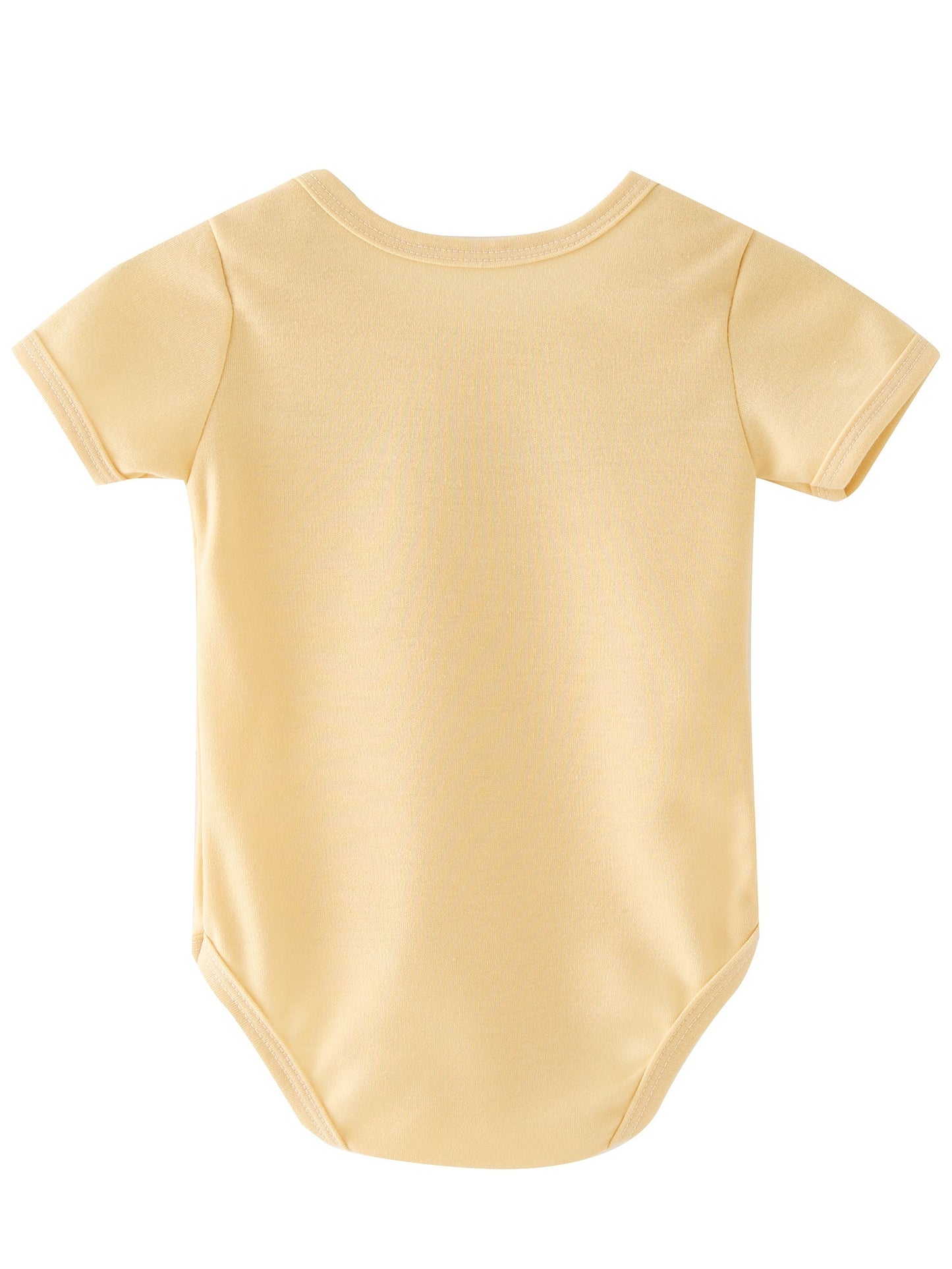 Girls Cute Letter Print Short Sleeve Onesie Clothes ''don't Look At Me'' Pregnancy Announcement Romper