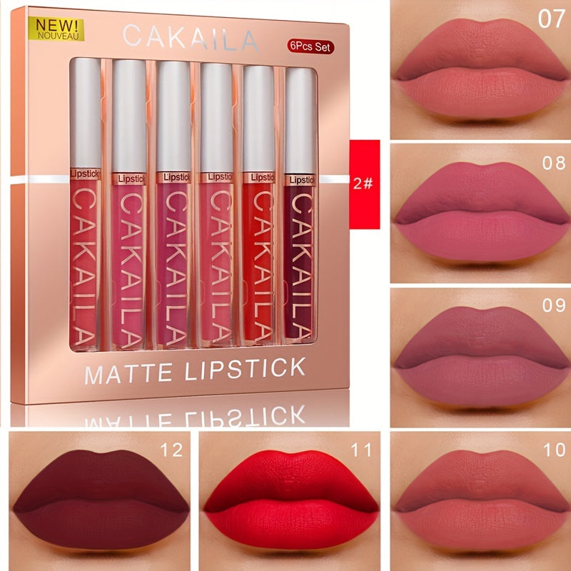 6pcs of lip gloss 6pcs lip gloss