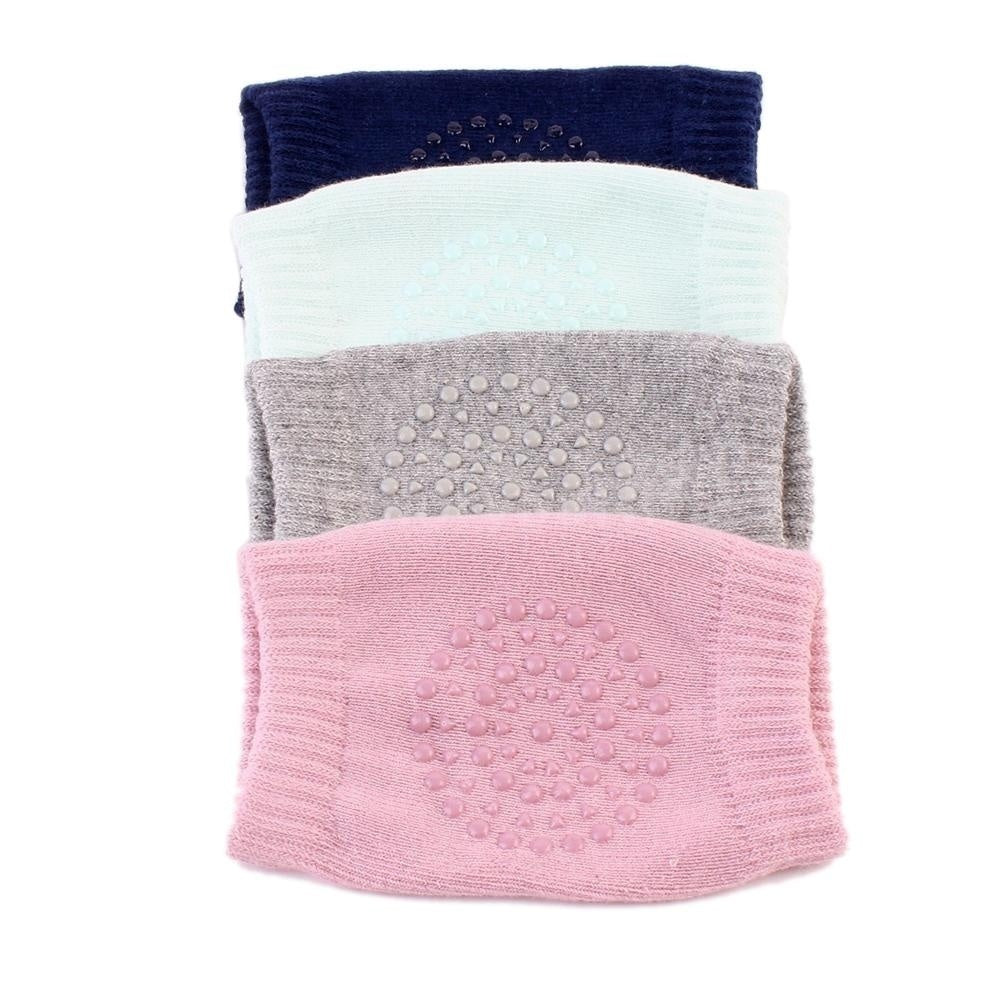2pcs 5 colors Soft Elastic Knee and Elbow Brace Pads for Babies and Toddlers - Anti-Slip Crawling Safety Protector and Leg Cushion, Christmas, Halloween, Thanksgiving Day Gift