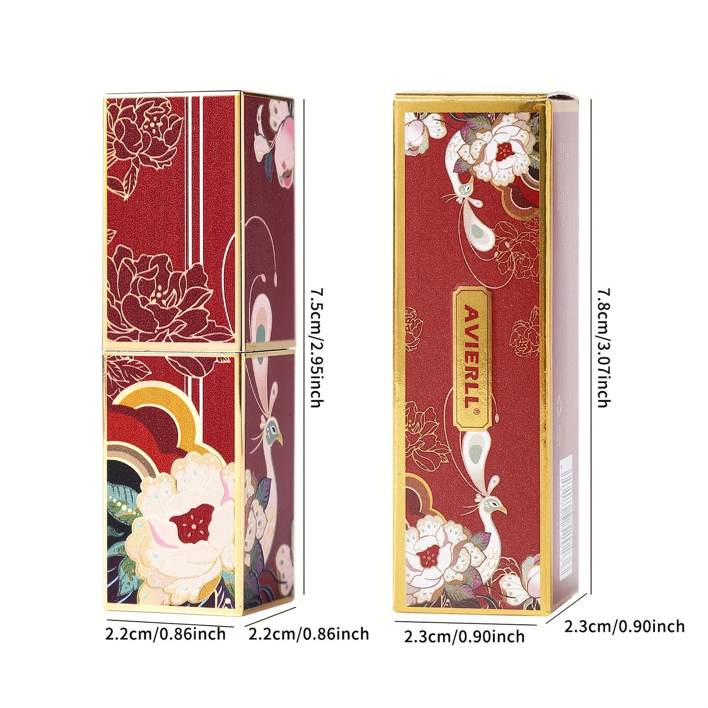 Exquisite Matte Velvet Lipstick Set - Moisturizing, Non-Sticky, Smudge-Proof, Waterproof, Lipstick - Perfect Festival Gift For Women - Chinese Traditional Printed Valentine's Day Gifts, Lunar New Year Gifts