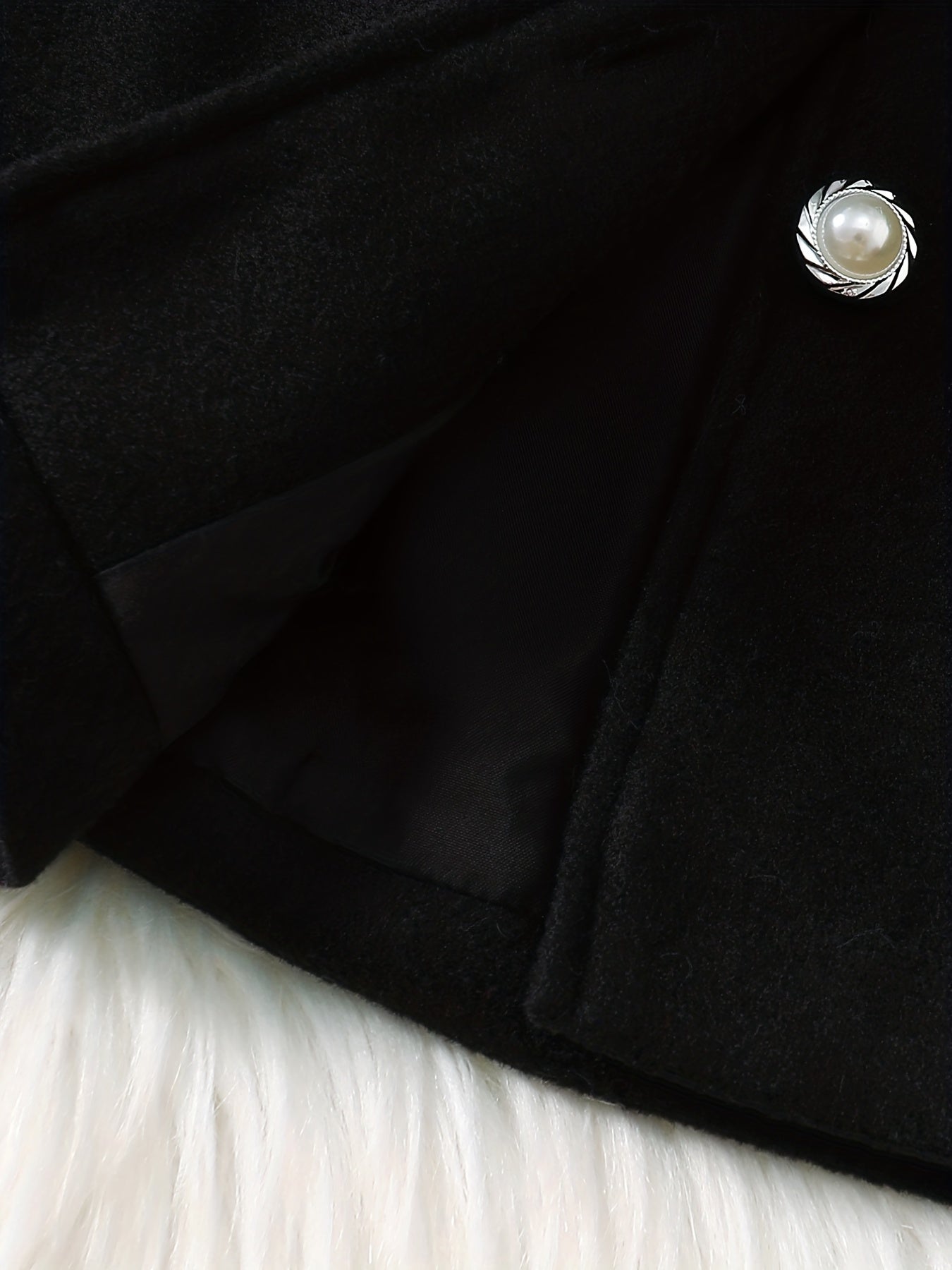 Fashionable And Versatile Coat for Baby Girls in Autumn And Winter, a Perfect Mother'S Day Gift. Adorable Plush Coat with a Bow And Collar, Designed for a Sweet Princess Look. Soft And Comfortable Outerwear to Keep Baby Warm
