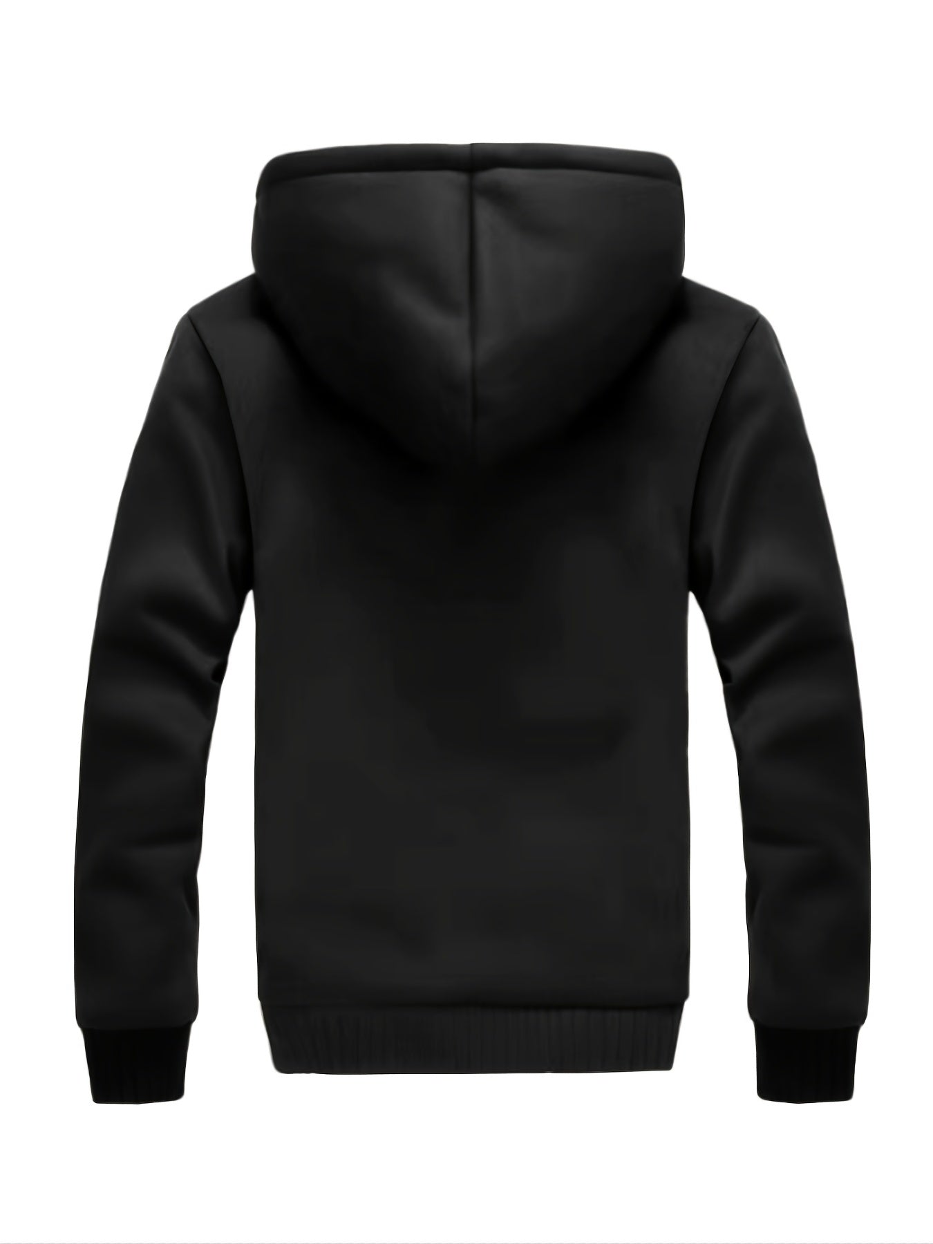Mens Winter Insulated Zip Up Hooded Jacket - Thick & Padded for Ultimate Warmth, Stylish & Comfortable, High-Performance Best Seller - Ideal for Cold Weather