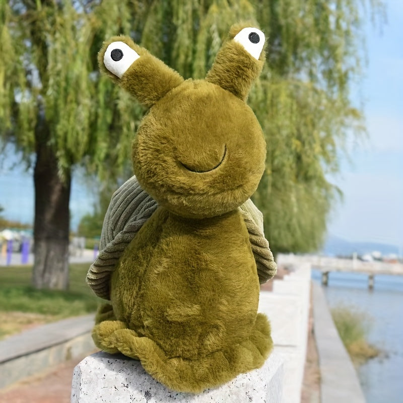 Creative Cartoon Cute Snail Plush Toy, 27.94cm Soft Snail Plush Doll