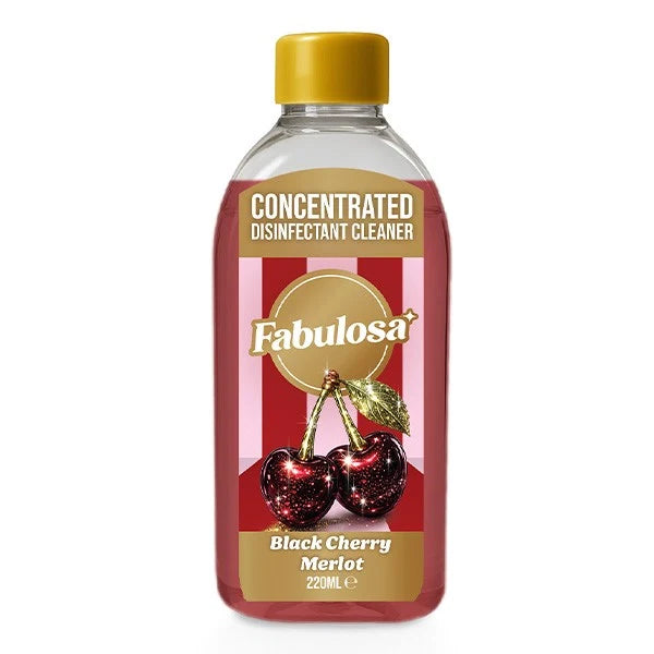 Fabulosa Multi-Purpose Concentrated Antibacterial Disinfectant Black Cherry Merlot 220ml