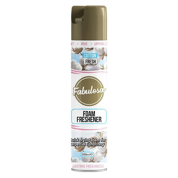 Fabulosa Carpet & Upholstery Foam Freshener Cotton Fresh 300ml