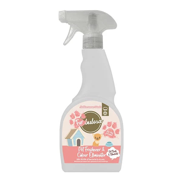 Fabulosa Furbulosa Pet Freshener & Odour Eliminator Mediterranean Woods 500ml