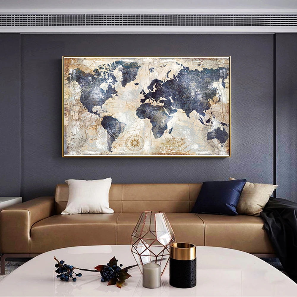 5D Full Square/Round Diamond Painting Landscape Pictures Of Rhinestones 5D DIY Diamond Embroidery Sale Map Mosaic Craft Kit Art