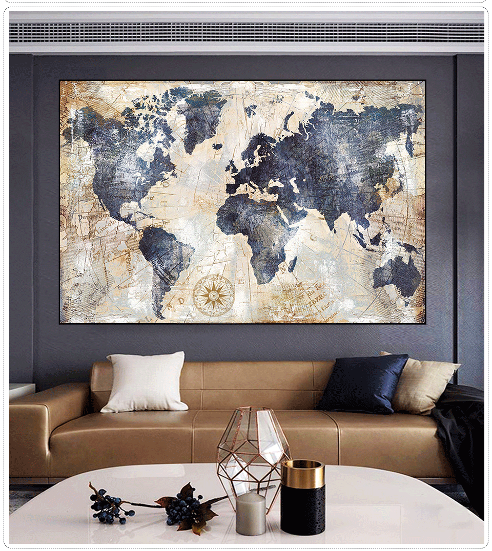 5D Full Square/Round Diamond Painting Landscape Pictures Of Rhinestones 5D DIY Diamond Embroidery Sale Map Mosaic Craft Kit Art