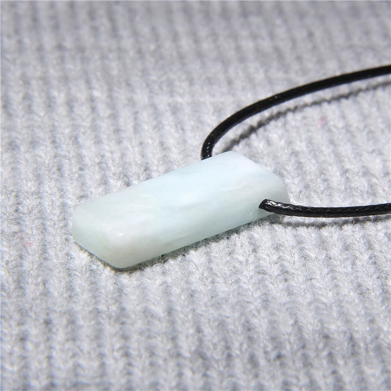 Natural raw minerals lucky Reiki Healing crystal quartz stone necklace jewelry Pendulum natural tigereye lazuli Citrin necklace