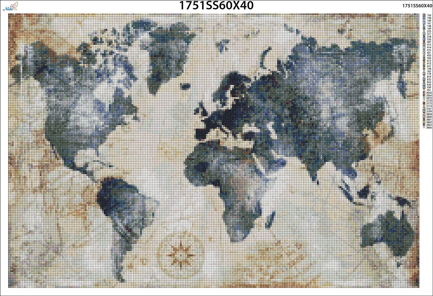 5D Full Square/Round Diamond Painting Landscape Pictures Of Rhinestones 5D DIY Diamond Embroidery Sale Map Mosaic Craft Kit Art