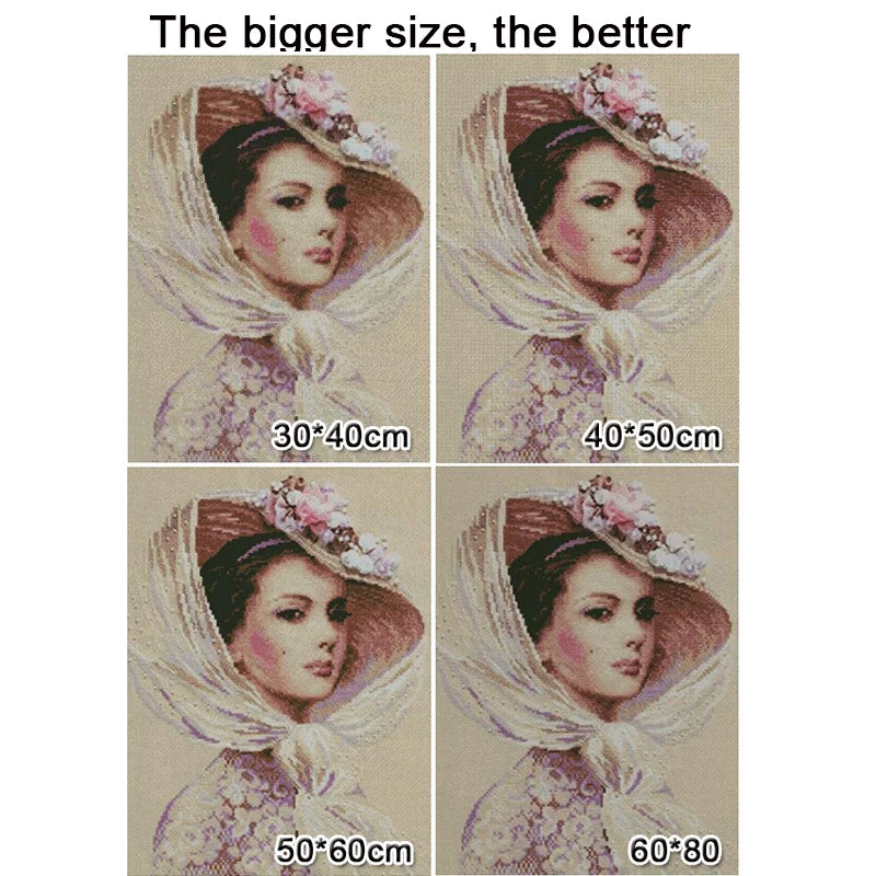5D Diamond Painting New Arrival Classic Abstract Wall Art Matte Colour Picture Diamond Mosaic Rhinestones Embroidery Decor Home