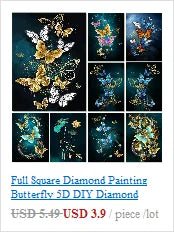 5D Full Square/Round Diamond Painting Landscape Pictures Of Rhinestones 5D DIY Diamond Embroidery Sale Map Mosaic Craft Kit Art