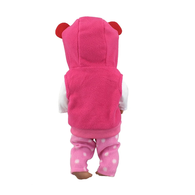 Lovely Suit For 42cm Famosa Nenuco Doll 17 Inches Baby Girl Doll Clothes And Accessories