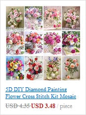 5D Full Square/Round Diamond Painting Landscape Pictures Of Rhinestones 5D DIY Diamond Embroidery Sale Map Mosaic Craft Kit Art