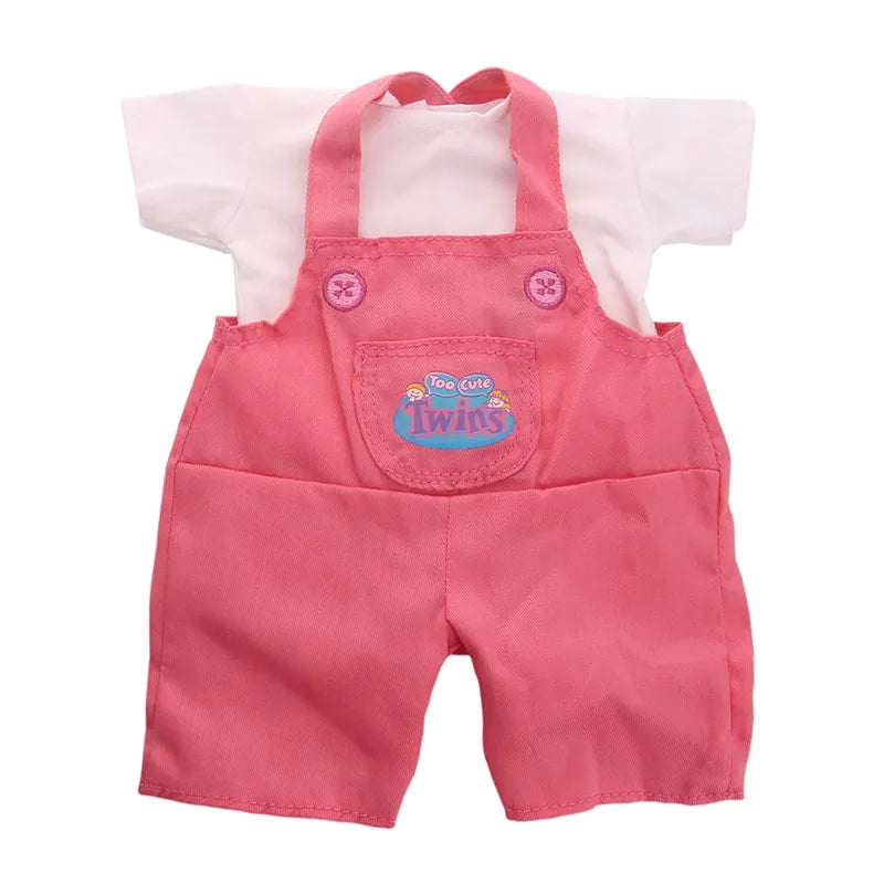 43cm Reborn New Born Baby Doll Clothes Unicorn Flamingo Fanny Cartoon Doll Accessories 18 inch Doll  Clothes American girl`s Toy