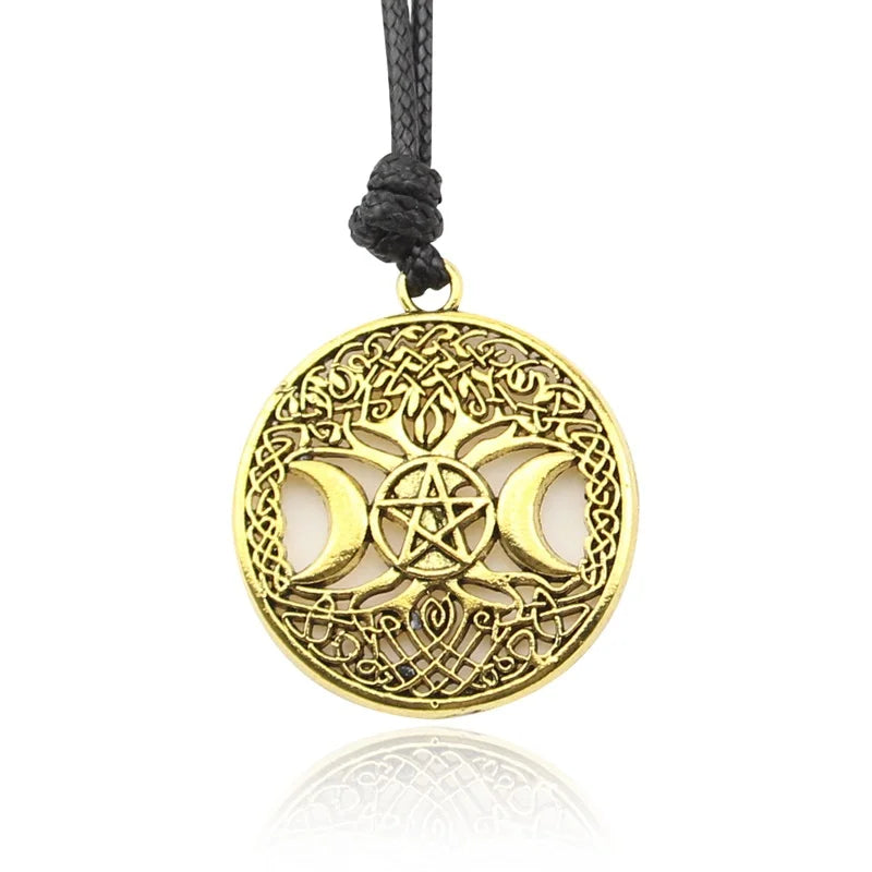 Supernatural Dean Leather Rope Coppery Pendant Chain Necklace for Women Men Winchester Jensen Ackles Amulet Vintage Jewelry Goth
