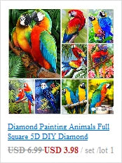 5D Full Square/Round Diamond Painting Landscape Pictures Of Rhinestones 5D DIY Diamond Embroidery Sale Map Mosaic Craft Kit Art