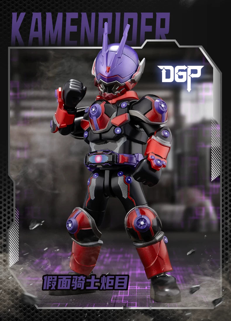 1/9Pcs BLOKEES Blind box Episode 3 survival game Kamen Rider Ex-Aid Tycoon Saber Genm Glare Movable Model Assembled Toys