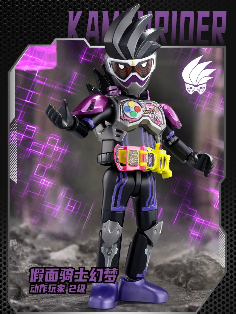 1/9Pcs BLOKEES Blind box Episode 3 survival game Kamen Rider Ex-Aid Tycoon Saber Genm Glare Movable Model Assembled Toys