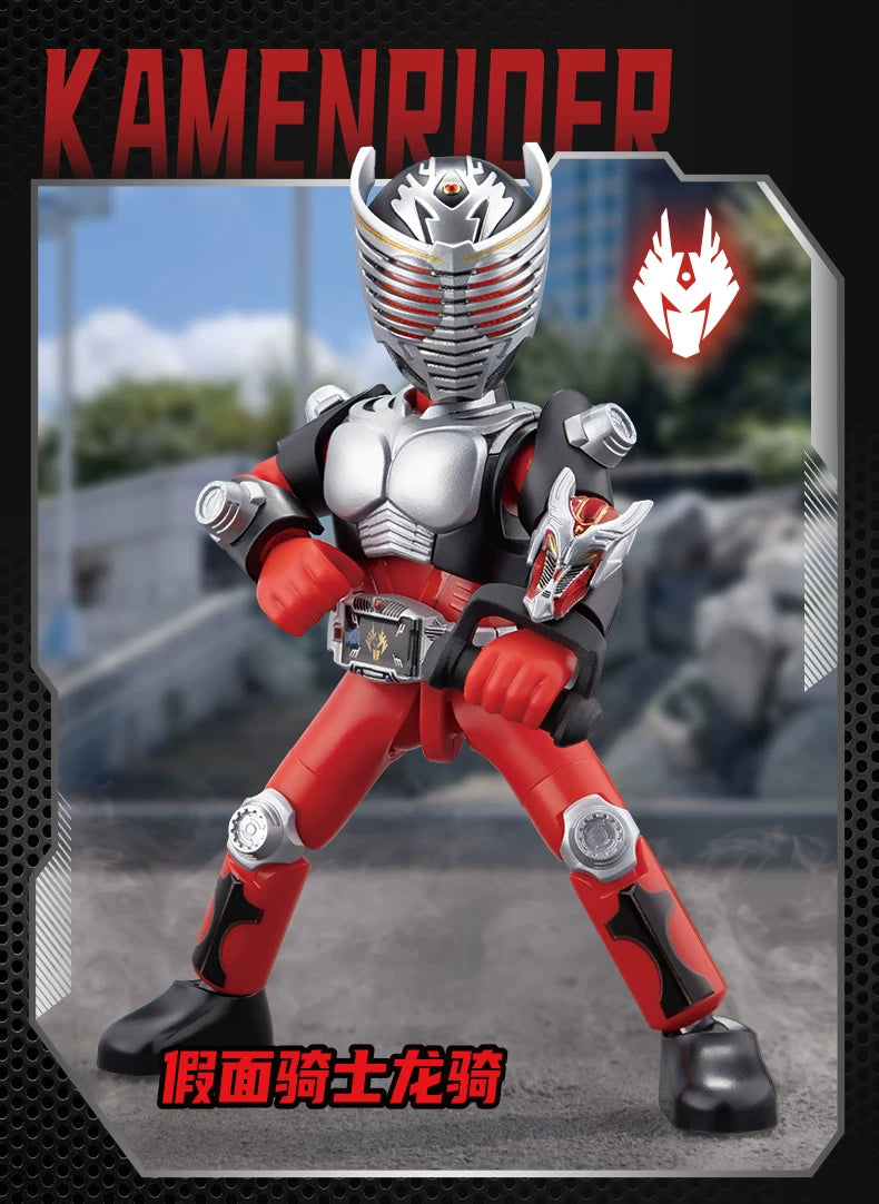 1/9Pcs BLOKEES Blind box Episode 3 survival game Kamen Rider Ex-Aid Tycoon Saber Genm Glare Movable Model Assembled Toys