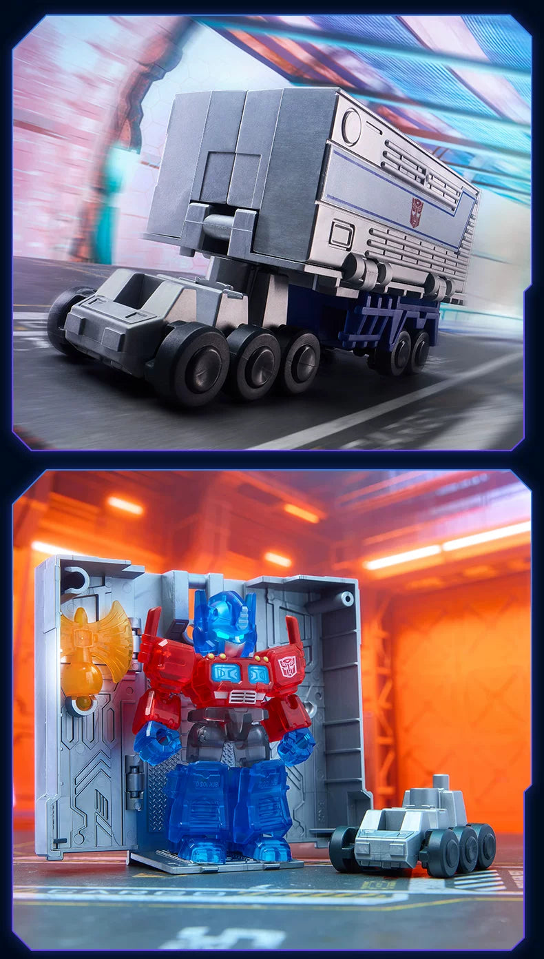 NEW Blokees Transformers 12PCS GV01-GV06 Optimus Prime,Megatron，Soundwave，Grimlock，Shockwave，Surprise Blind Box Children's Gift