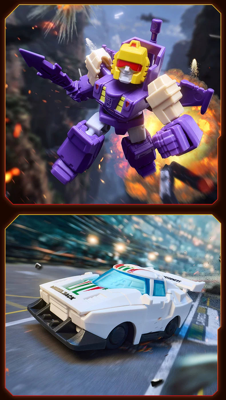 NEW Blokees Transformers 12PCS GV01-GV06 Optimus Prime,Megatron，Soundwave，Grimlock，Shockwave，Surprise Blind Box Children's Gift