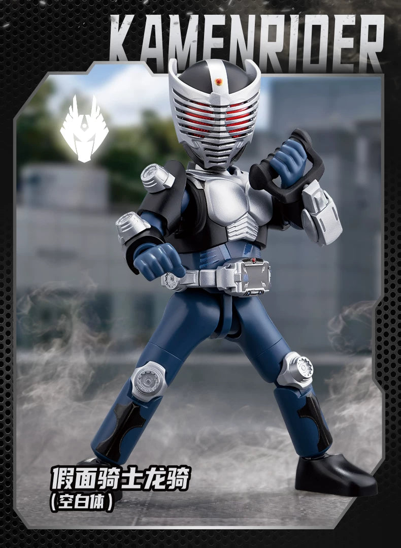 1/9Pcs BLOKEES Blind box Episode 3 survival game Kamen Rider Ex-Aid Tycoon Saber Genm Glare Movable Model Assembled Toys