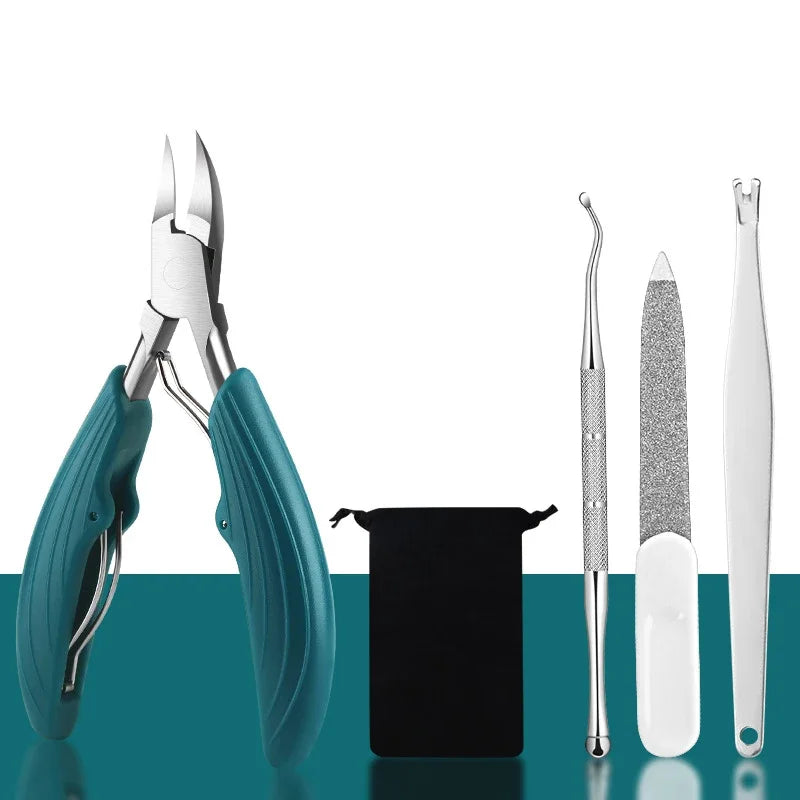 Nail Clipper Set Convenient Beauty Tools Ingrown ToeNail Scissors Dead Skin Manicure Nail Trimmer Pedicure Knife Manicure Tool