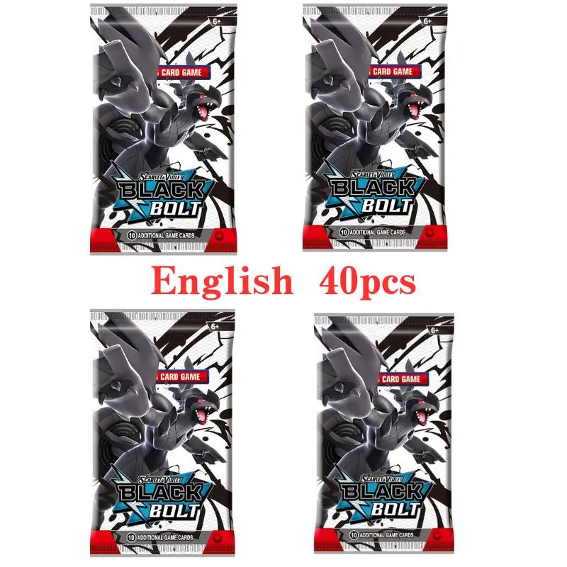 10/40PC Pokemon Card Shining Fates Style English Booster Battle Carte Trading Card Game Collection GX V EX Cards Toys Kids Gifts