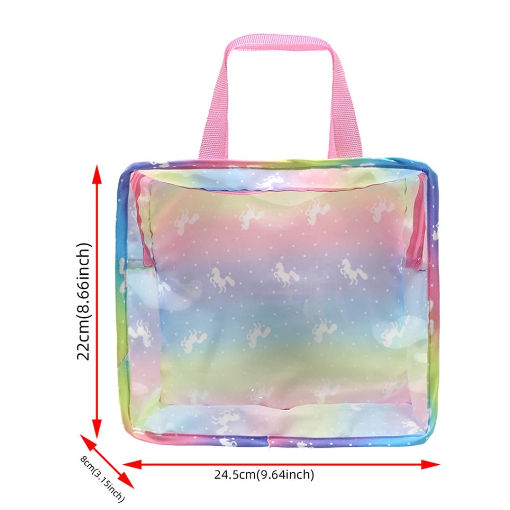 Dolls Out Going Carry Bag Set Children's Handbag+2pcs Diapers+Sleepig Bag 43-45cm Newborn Doll Clothes Accessories Birthday Gift