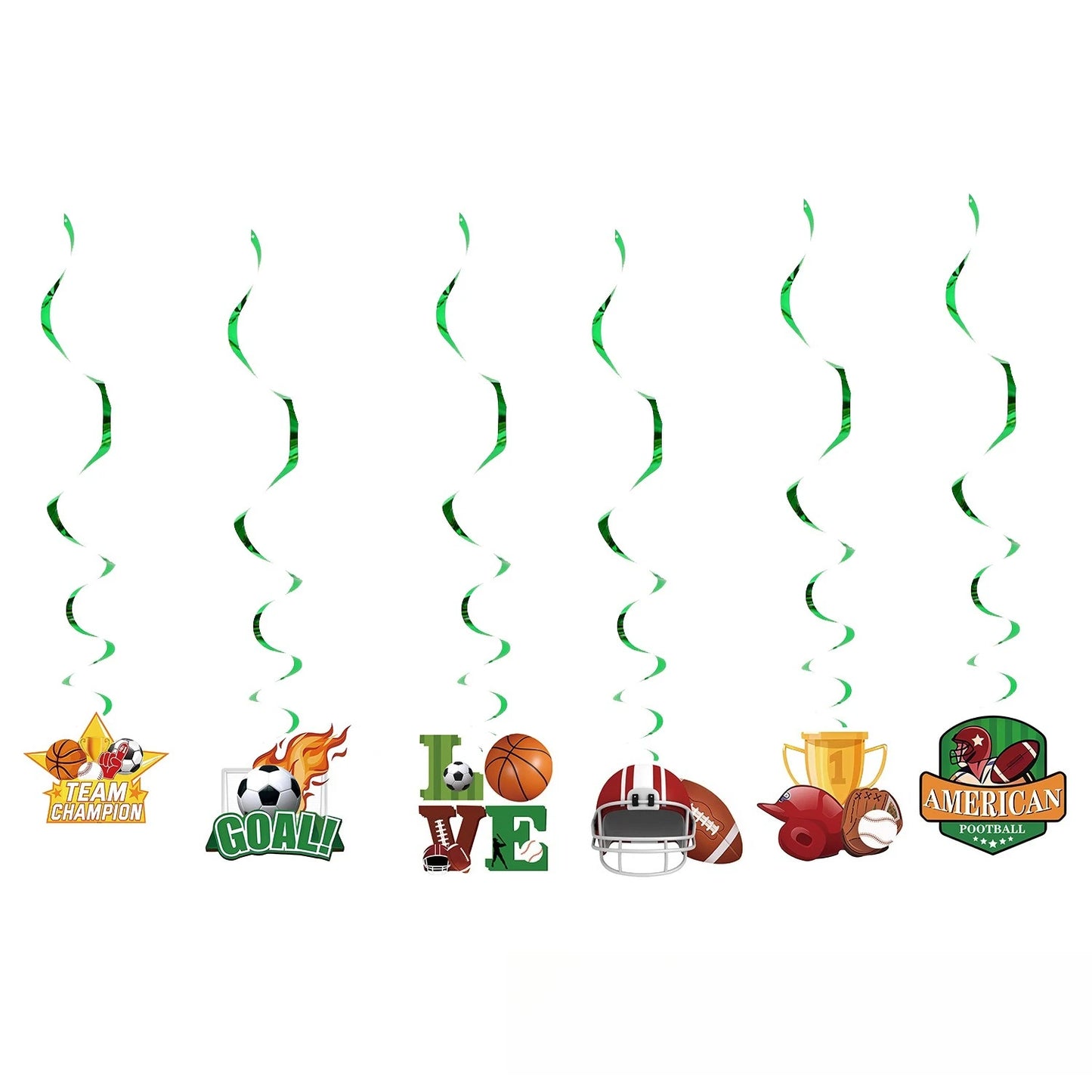 20pcs Rugby Football Basketball Baseball Sports Themed Birthday Party Decoration Tableware Set Holiday Party Decoration Supplies