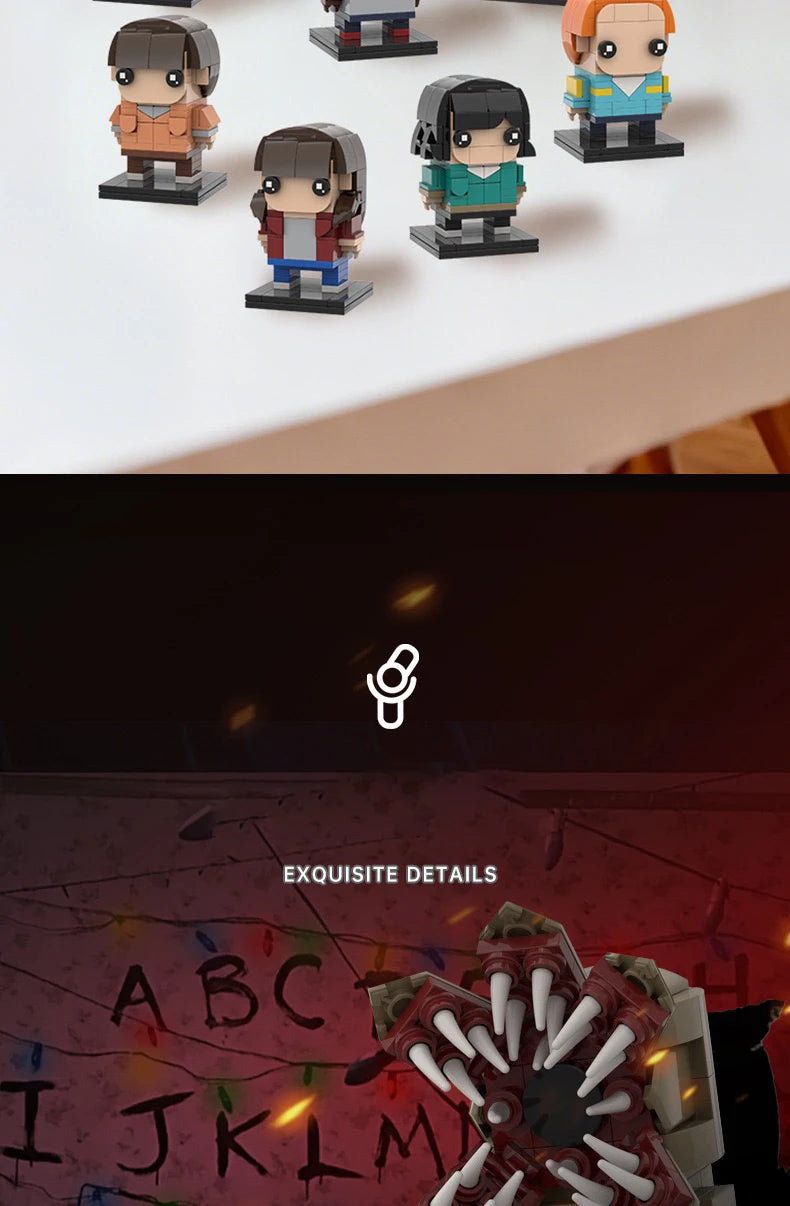 Brick Head Z model building toys, creative home decorations, building blocks sets, children's birthday gifts, educational toys
