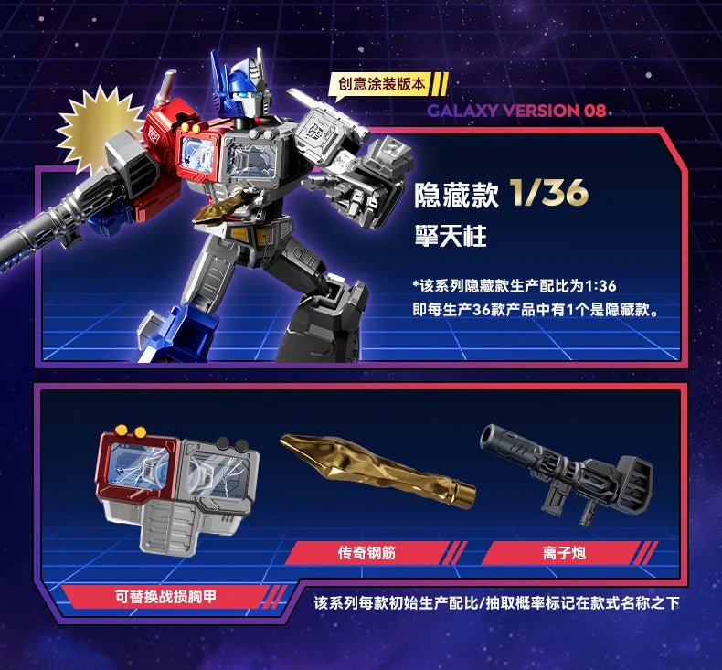 Animated movies Transformers One Building Blocks Blokees Optimus Prime Megatron Action Toy Figurine Kids Collections Gift